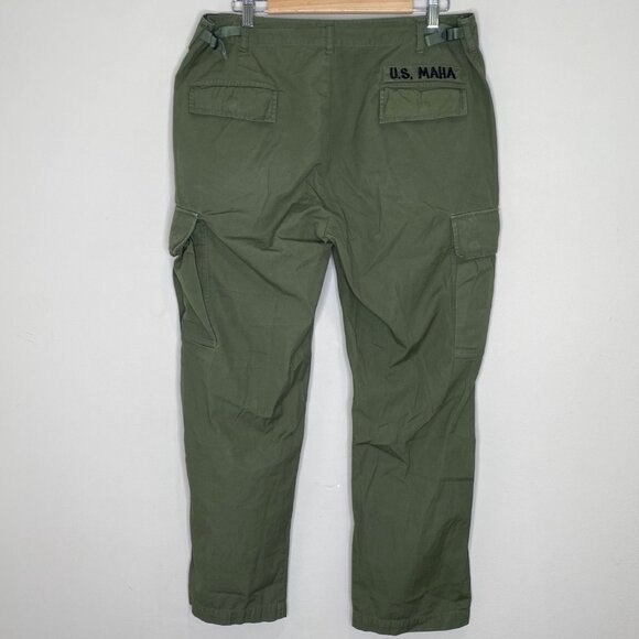 Maharishi Modified Jungle Fatigue Cargo Pants U.S. Maha Olive XL - Picture 5 of 15